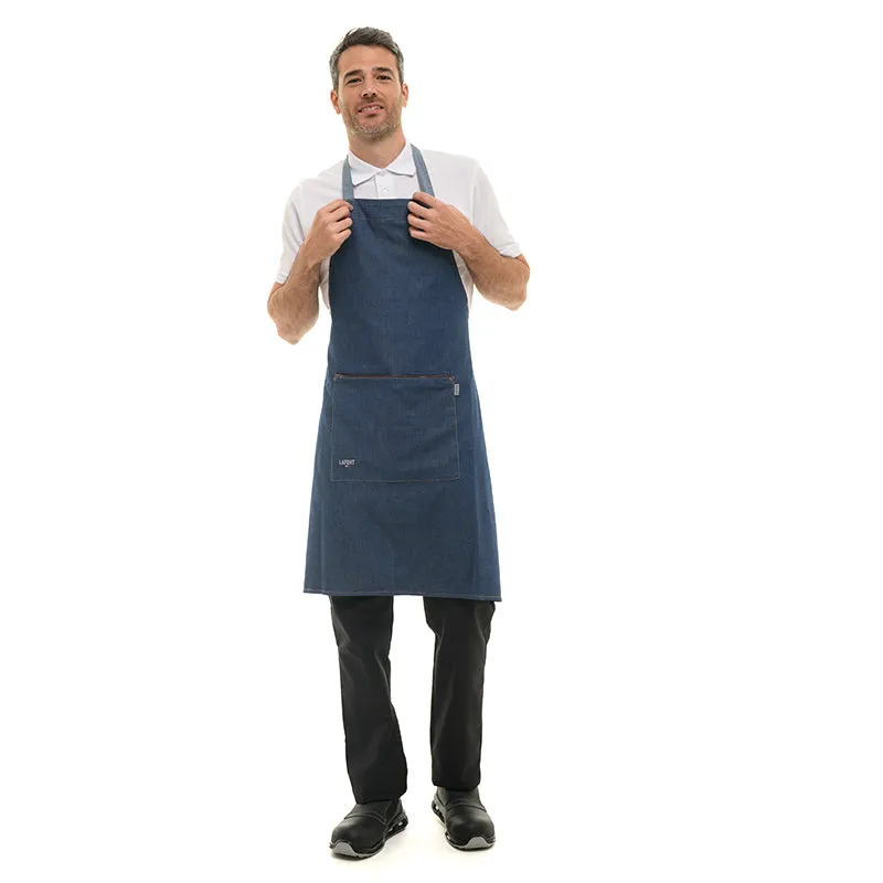 VESALE Indigo Bib Kitchen Apron - LAFONT