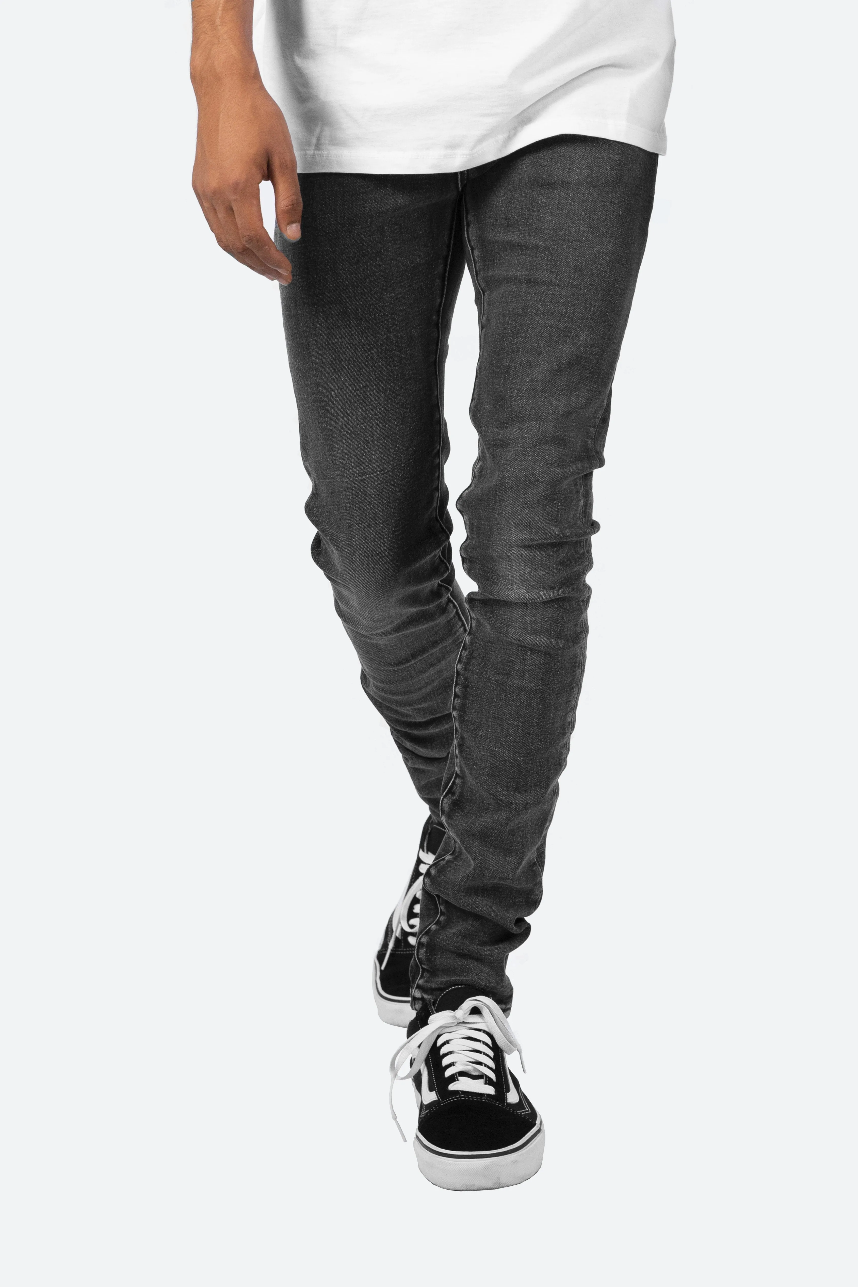 X147 Stretch Denim - Grey