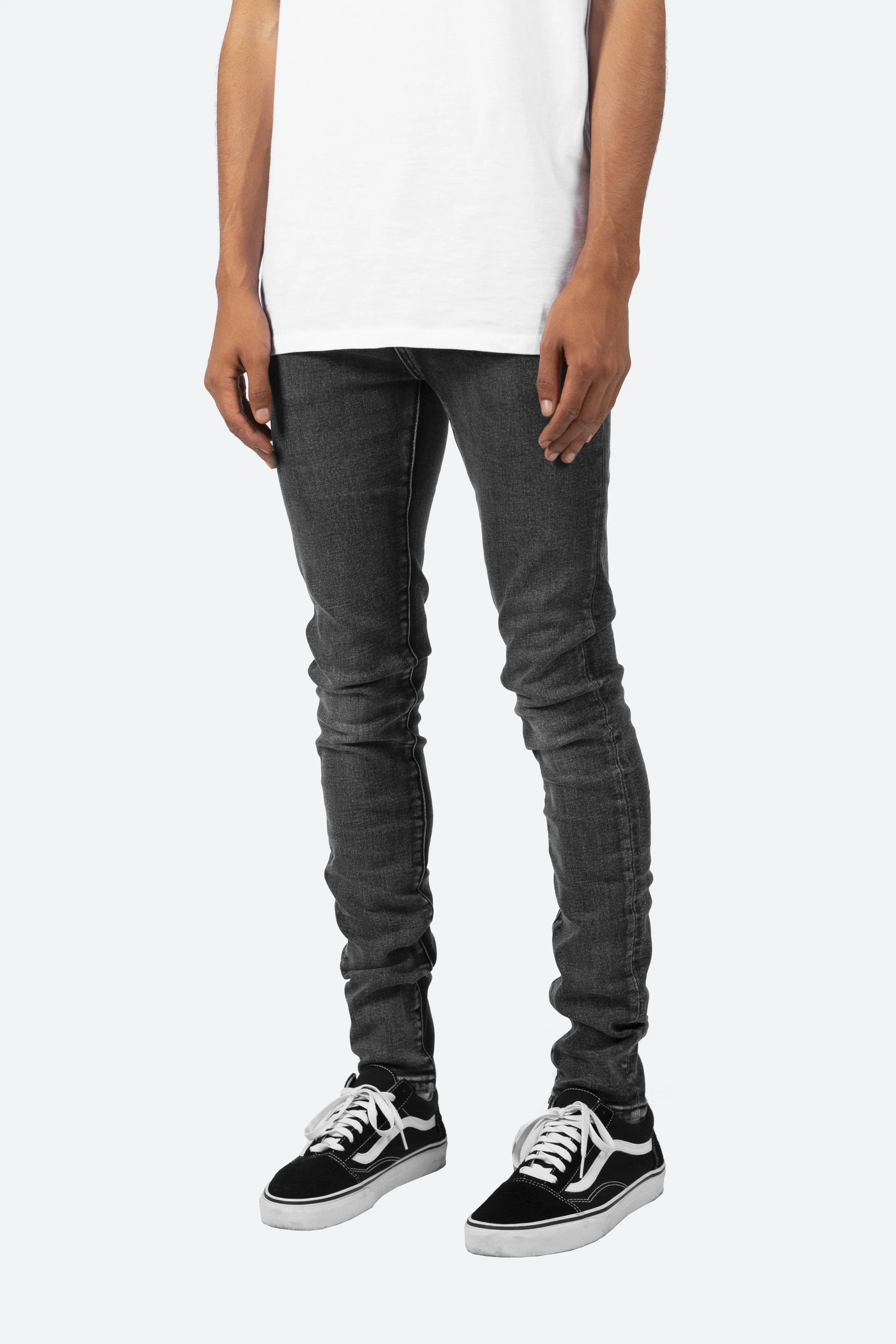 X147 Stretch Denim - Grey