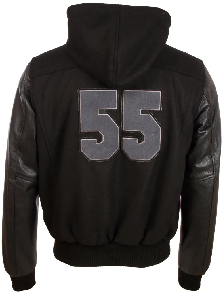 Y3EZ Men’s Varsity Hood Jacket - Skull